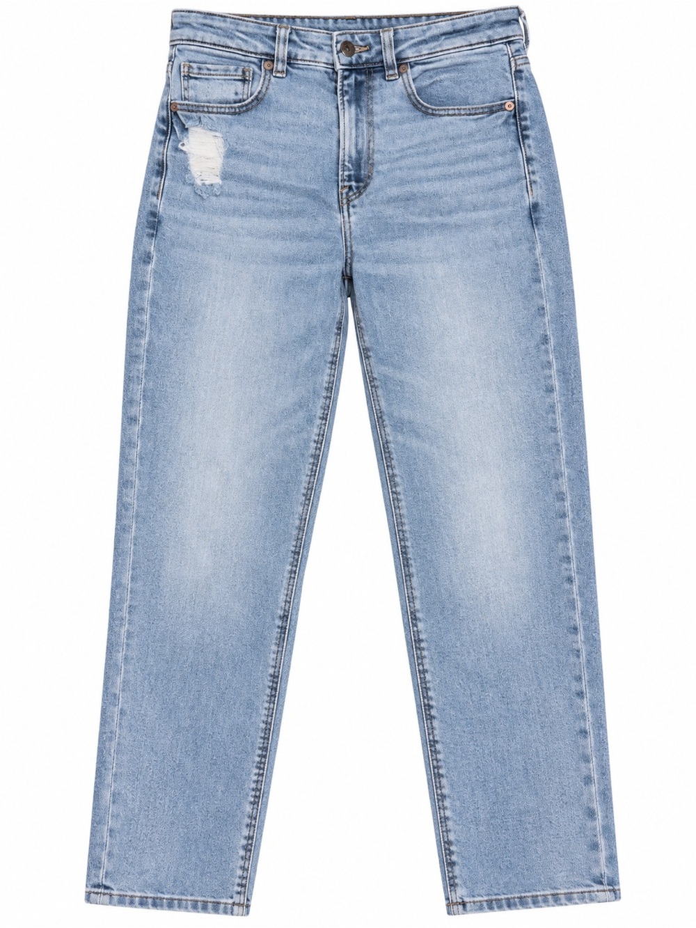 American Eagle Outfitters Light Blue Straight Leg Jeans